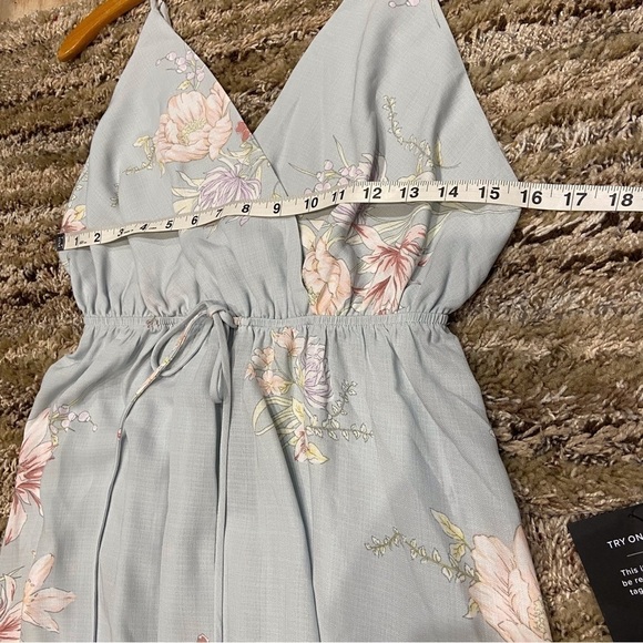 NWT Lulus Endless Vacay Surplice Maxi Dress Large - Picture 13 of 15